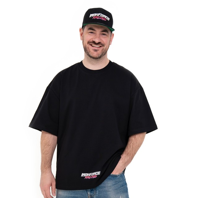 IronForce Racing LTD BASIC TEAM T-Shirt in asphaltschwarz